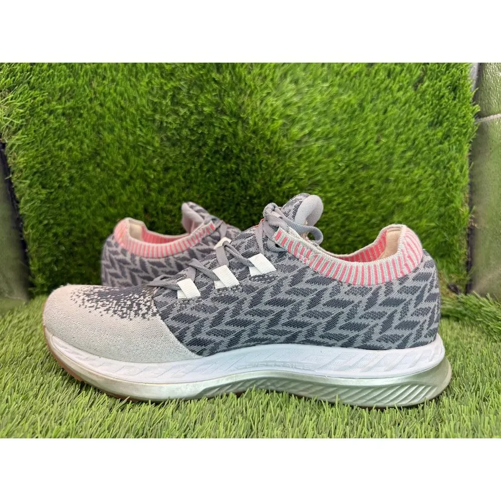 Brooks Bedlam 1202721B137 Athletic Sneaker Women's 9B Gray Knit Jogging Running